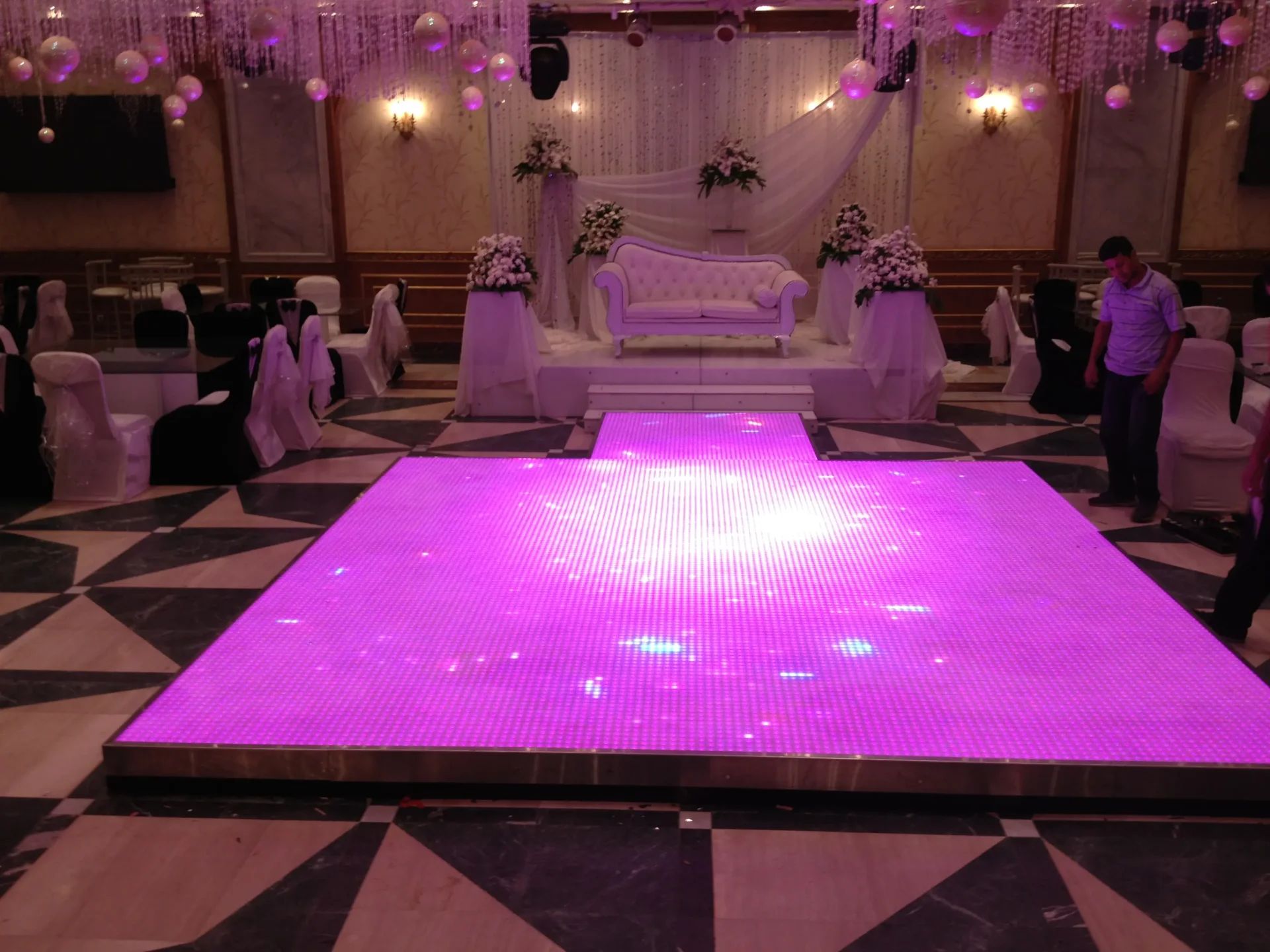 Shinerave Indoor Dance Floor Led Screen DF Series P4.8